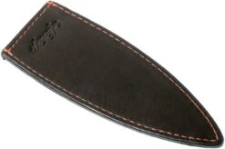 Deejo Mocca Leather Sheath For 27g Deejo, E503 Sheath