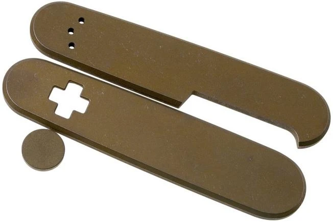 Daily Customs 91.3 Plain, Rusty Titanium P10012441 Victorinox Scales 3 Daily Customs 91.3 Plain, Rusty Titanium P10012441 Victorinox Scales