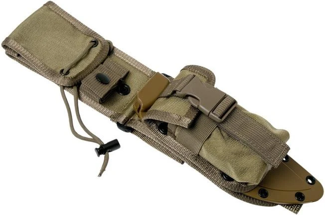 ESEE Model 6 Sheath With MOLLE-back, Pouch, MBSP-K Coyote Brown 3 ESEE Model 6 Sheath With MOLLE-back, Pouch, MBSP-K Coyote Brown