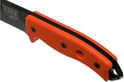 ESEE Model 5 Orange 5P-B-OR Survival Knife With Kydex Sheath + Belt Clip -Knife Haven Sales EE ESEE 5P OR 05 esee knives