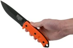 ESEE Model 5 Orange 5P-B-OR Survival Knife With Kydex Sheath + Belt Clip -Knife Haven Sales EE ESEE 5P OR 06 esee knives