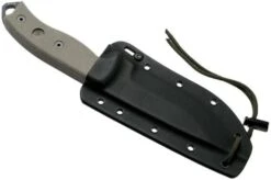 ESEE Model 5 Tactical Gunsmoke, Desert Tan Handle 5P-TG With Kydex Sheath + Belt Clip -Knife Haven Sales EE ESEE 5P TG 08 esee knives