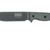 ESEE Model 6 Tactical Gunsmoke, Grey Handle 6P-TG With Black Sheath + Belt Clip -Knife Haven Sales EE ESEE 6P TG 01 esee knives