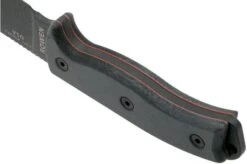 ESEE Model 6 Tactical Gunsmoke, Grey Handle 6P-TG With Black Sheath + Belt Clip -Knife Haven Sales EE ESEE 6P TG 04 esee knives