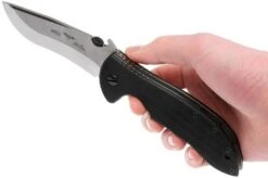 Emerson Commander Plain Edge, Stonewashed -Knife Haven Sales EM COM SF 08 emerson em com sf 08