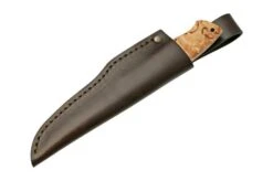 Brisa Trapper 95, N690Co Scandi, Stabilized Curly Birch, Fixed Knife -Knife Haven Sales ENZ 078 06 brisa