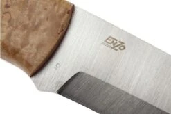 Brisa Trapper 95 - O1 Scandi- Curly Birch - 2054 -Knife Haven Sales ENZ 2054 03 enzo enz 2054 03