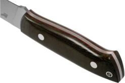 Brisa Trapper 115 Green Canvas Micarta Elmax Flat 2066 Bushcraft Knife -Knife Haven Sales ENZ 2066 04 brisa enzo