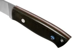 Brisa Trapper 115 Green Canvas Micarta Elmax Flat 2066 Bushcraft Knife -Knife Haven Sales ENZ 2066 05 brisa enzo