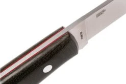 Brisa Trapper 115 Green Canvas Micarta Elmax Flat 2066 Bushcraft Knife -Knife Haven Sales ENZ 2066 05 enzo trapper enz 2066 05