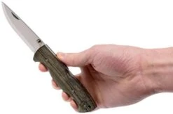 Brisa Borka 90 - N690 Scandi - Green Micarta-2850 -Knife Haven Sales ENZ 2850 08 enzo v2018 enz 2850 08