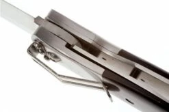 Fallkniven PXL Maroon Micarta Pocket Knife -Knife Haven Sales FKPXL 04 fallkniven fkpxl d4