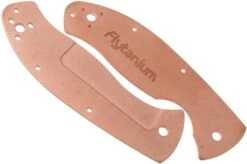 Flytanium Spyderco Tenacious Scales, Copper -Knife Haven Sales FLY 287 02 flytanium