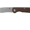 Fox Black Fox Ciol Folding Knife BF-748MIB Dark Brown Micarta Pocket Knife, Denis Simonutti Design