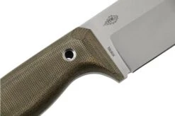 Fox Knives FX-140XL MI Green Canvas Micarta Knivesandtools Exclusive Fixed Knife, Markus Reichart Design -Knife Haven Sales FOFX 140XLMI 05 fox
