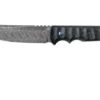 Fox Knives Ryu FX-634DCF Marble Carbon Fibre, Herringbone Damascus, Fixed Knife, Black Roc Knives Design -Knife Haven Sales FOFX 634DCF 01 fox knives