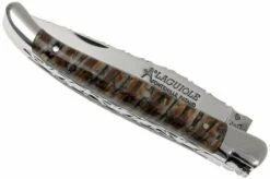 Fontenille Pataud Traditional 11 Cm, Guilloché, Mammoth Tooth, L11MMTG -Knife Haven Sales FPL11MMTG 03 fontenille pataud traditional 11cm fpl11mmtg 03