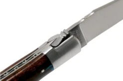 Fontenille Pataud Gentleman 10.5 Cm L8HBF Blue Hybrid Ironwood Pocket Knife -Knife Haven Sales FPL8HBF 06 fontenille pataud