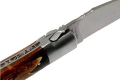 Fontenille Pataud Gentleman 10.5 Cm L8HG Red Hybrid Juniper Pocket Knife -Knife Haven Sales FPL8HG 06 fontenille pataud