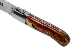 Fontenille Pataud Gentleman 10.5 Cm L8HG Red Hybrid Juniper Pocket Knife -Knife Haven Sales FPL8HG 07 fontenille pataud