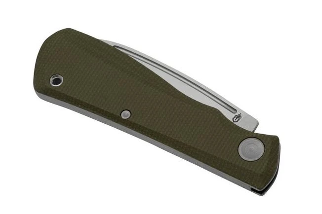 Gerber Mansfield, 1064425, Olive Micarta, Pocket Knife 8 Gerber Mansfield, 1064425, Olive Micarta, Pocket Knife - Image 6