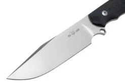 GiantMouse GMF4 Black Canvas Micarta, Fixed Knife, Ansø And Voxnaes Design -Knife Haven Sales GMGMF4 DB 03 giantmouse