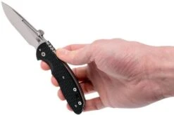 Rick Hinderer XM Slippy 3" Slicer 20CV Black G10 Slipjoint Pocket Knife -Knife Haven Sales HRK SLIPPY SLI BK 08 rick hinderer hrk slippy sli bk 08