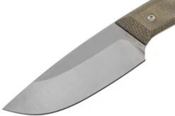 The James Brand The Hell Gap Stainless + Od Green Micarta Fixed Knife -Knife Haven Sales JAKN107127 03 the james brand