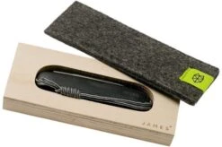 The James Brand The Pike, Black Micarta KN110143-00 Pocket Knife -Knife Haven Sales JAKN110143 00 08 the james brand