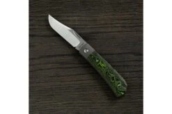 Jack Wolf Benny's Clip CamoCarbon Toxic Green, BENNY-01-CCTG, Slipjoint Pocket Knife