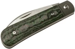Jack Wolf Laid Back Jack, Fat Carbon Jungle Wear LAIDB-01-FCG Slipjoint Pocket Knife -Knife Haven Sales JW LAIDB 01 FCG 06 jackwolf