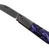 Jack Wolf Laid Back Jack LAIDB-02-KIR-PUR Kirinite Purple Wave, Slipjoint Pocket Knife -Knife Haven Sales JW LAIDB 02 KIR PUR 01 jackwolf