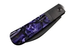 Jack Wolf Laid Back Jack LAIDB-02-KIR-PUR Kirinite Purple Wave, Slipjoint Pocket Knife -Knife Haven Sales JW LAIDB 02 KIR PUR 04 jackwolf