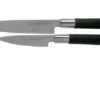 Kai Wasabi Black Two-piece Knife Set, Paring Knife And Utility Knife -Knife Haven Sales KA67 W20 01 kai wasabi