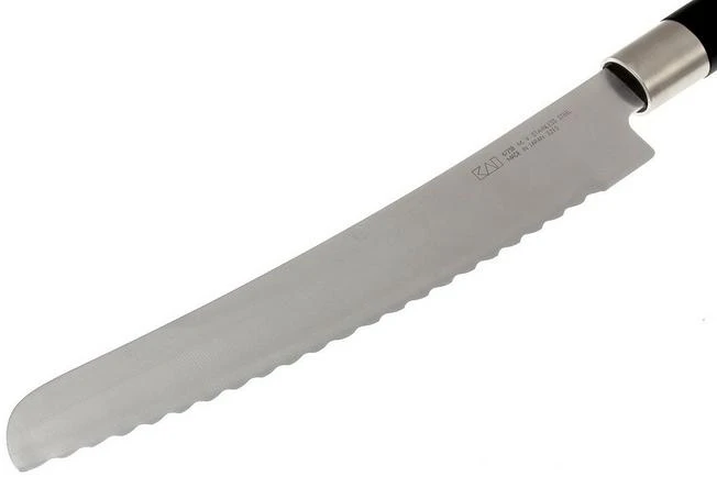 Kai Wasabi Black Bread Knife 23cm 6723B 3 Kai Wasabi Black Bread Knife 23cm 6723B
