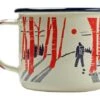 Knivesandtools Enamel Mug E-MG-L-01, Large 10 Cm, Enamel Mug 1 Knivesandtools Enamel Mug E-MG-L-01, Large 10 Cm, Enamel Mug -Knife Haven Sales KT E MG L 01 01 kato