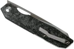 Kizer Genie Ki4545A2 Marbled Carbon Fibre Pocket Knife, Gage Design -Knife Haven Sales KZKI4545A2 04 kizer
