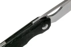 Kizer Genie Ki4545A2 Marbled Carbon Fibre Pocket Knife, Gage Design -Knife Haven Sales KZKI4545A2 06 kizer