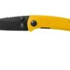 Kizer Vanguard Shard V2531N1 Yellow G10 Pocket Knife, Dirk Pinkerton Design -Knife Haven Sales KZV2531N1 01 kizer