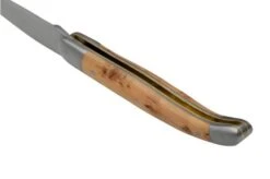 Forge De Laguiole Boraldes Edition 1212EINGE Satin Bolsters Juniper Wood, Pocket Knife -Knife Haven Sales LA1212EINGE BOR 04 forgedelaguiole