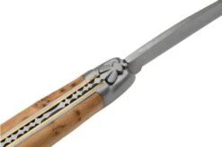 Forge De Laguiole Boraldes Edition 1212EINGE Satin Bolsters Juniper Wood, Pocket Knife -Knife Haven Sales LA1212EINGE BOR 05 forgedelaguiole