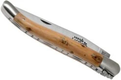 Forge De Laguiole 12 Cm 1212EINGE Juniper Wood Laguiole Knife -Knife Haven Sales LA1212EINGE 04 forge de laguiole