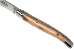 Forge De Laguiole 12 Cm 1212EINGE Juniper Wood Laguiole Knife -Knife Haven Sales LA1212EINGE 07 forge de laguiole