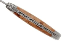 Forge De Laguiole 9cm Juniper, Gematteerd 129INGE -Knife Haven Sales LA129INGE 04 forge de laguiole la129inge 04