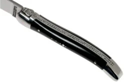 Forge De Laguiole 129INTCNOIBRI 9cm, Black Micarta, Laguiole Knife 16 Forge De Laguiole 129INTCNOIBRI 9cm, Black Micarta, Laguiole Knife -Knife Haven Sales LA129INTCNOIBRI 07 forge de laguiole