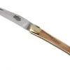 Forge De Laguiole - Natural Wood Folder, 3 Inch, Olivewood