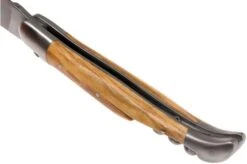 Forge De Laguiole With Corkscrew 22121INOL, Olive Wood -Knife Haven Sales LA22121INOL 06 forge de laguiole la22121inol 06