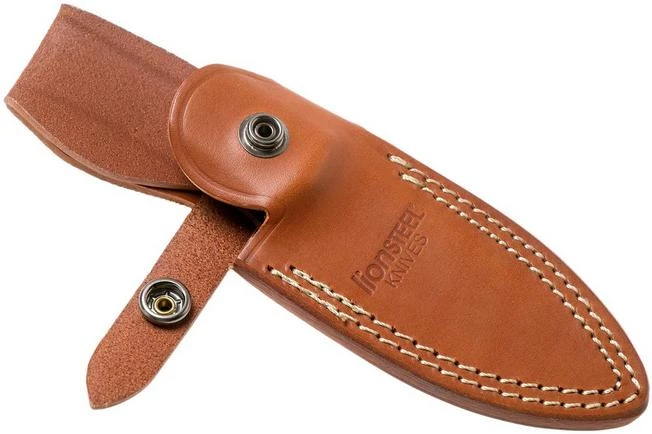 LionSteel 900M4 PL M4 Sheath, Brown Leather 3 LionSteel 900M4 PL M4 Sheath, Brown Leather