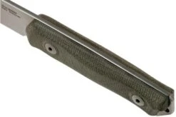LionSteel B41 Green Canvas Micarta G10 B41-CVG Bushcraft Knife -Knife Haven Sales LI B41 CVG 05 lionsteel