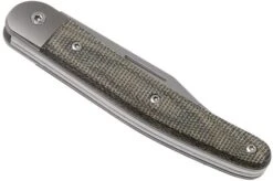 LionSteel Jack 2 Green Canvas Micarta JK2 CVG Pocket Knife -Knife Haven Sales LI JK2 CVG 04 lionsteel